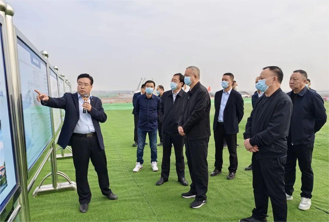 石家莊市副市長鄭巍調(diào)度石衡高速、衡昔高速項(xiàng)目