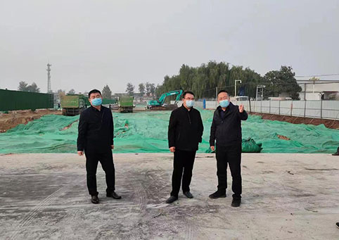 石家莊市城市更新促進(jìn)中心現(xiàn)場調(diào) 度石家莊國際農(nóng)產(chǎn)品批發(fā)交易中心項目