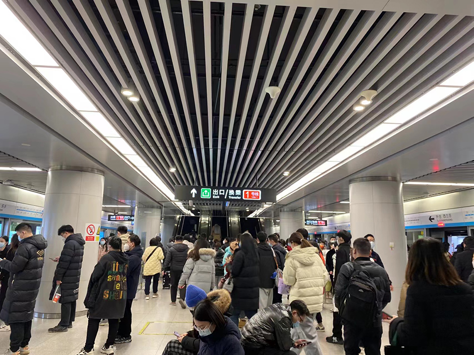 石家莊地鐵單日客流創(chuàng)歷史新高！