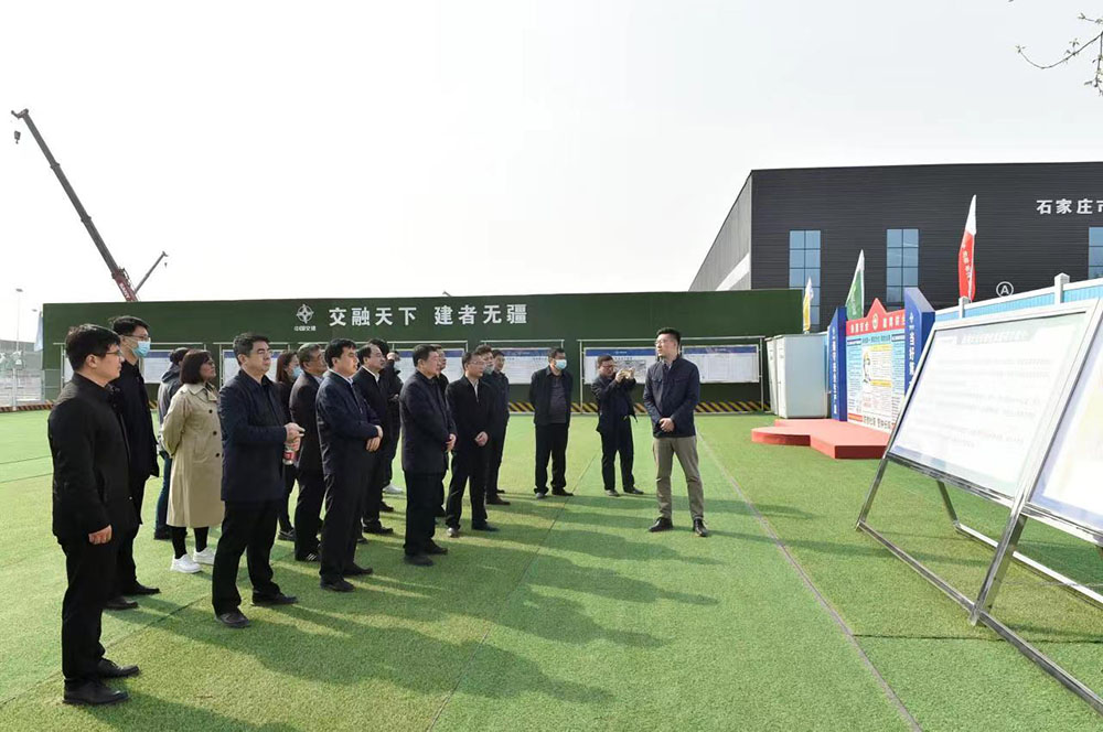 河北省發(fā)展和改革委員會觀摩團到復興大街、北三環(huán)市政化改造項目調研觀摩