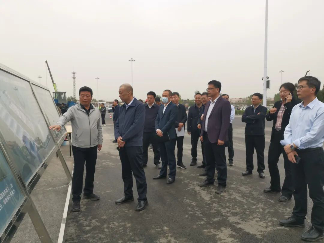 副市長管云天到石家莊國際農(nóng)產(chǎn)品批發(fā)交易中心項目進行調(diào)研