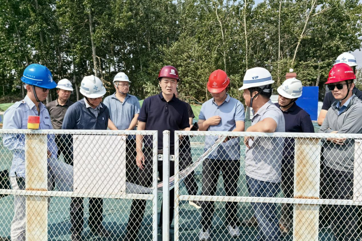 市軌道集團督導檢查軌道交通二期工程建設進展、安全質(zhì)量及大氣污染防治等工作