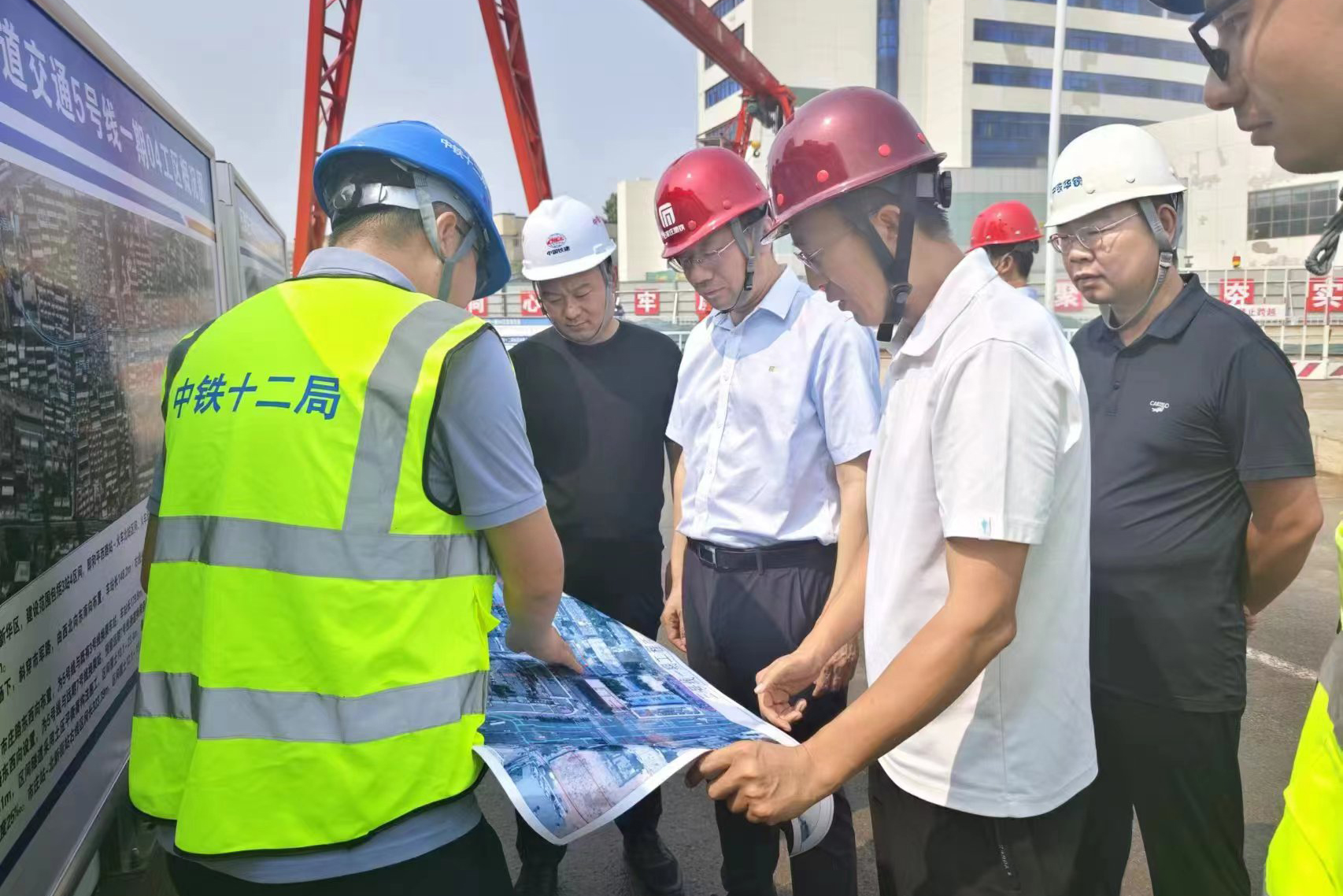 市軌道集團持續(xù)開展在建工程防汛督導檢查